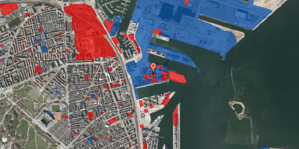 Jordforureningskort på Århusgade 136, 1. th, 2150 Nordhavn