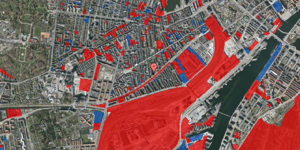 Jordforureningskort på Saxogade 110, 1662 København V