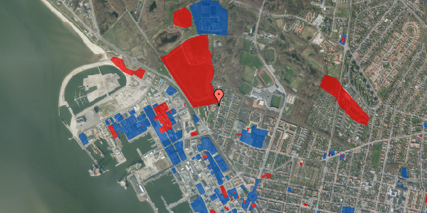 Jordforureningskort på Engparken 13, 6700 Esbjerg