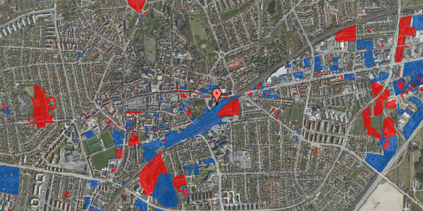 Jordforureningskort på Hestetorvet 7, 4000 Roskilde