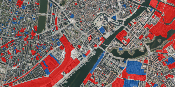 Jordforureningskort på Anker Heegaards Gade 7B, 1. tv, 1572 København V