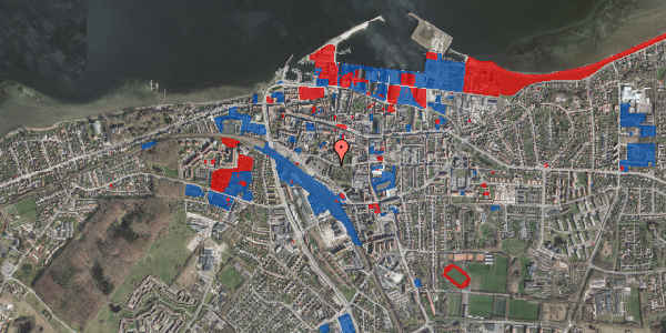 Jordforureningskort på Jernbanevej 16, 4300 Holbæk