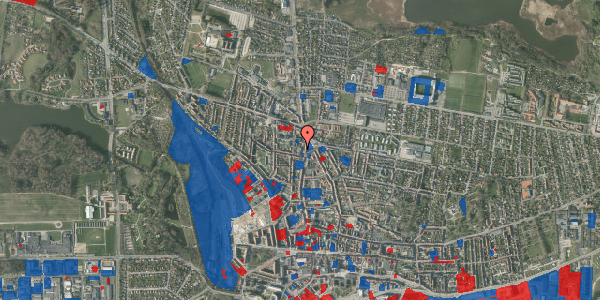 Jordforureningskort på Nørretorv 1E, 1. 36, 8700 Horsens