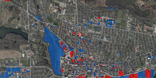 Jordforureningskort på Nørretorv 1E, 1. 46, 8700 Horsens