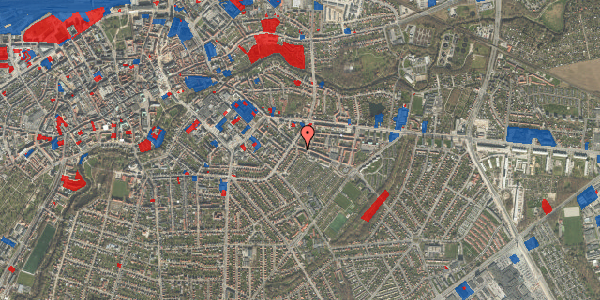 Jordforureningskort på Rødegårdsvej 45, 5000 Odense C