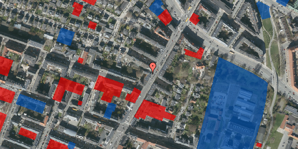 Jordforureningskort på Falkoner Alle 73B, st. 1, 2000 Frederiksberg