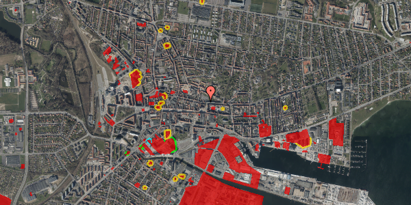 Jordforureningskort på Nørregade 51, 8700 Horsens