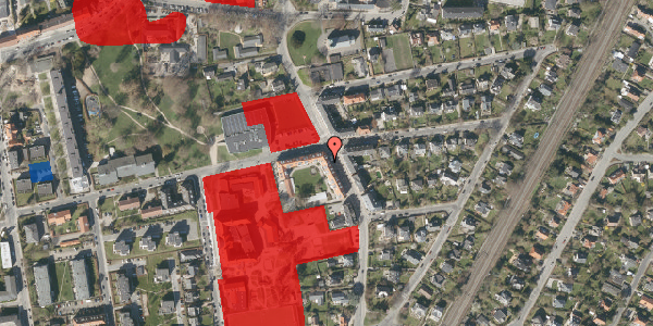 Jordforureningskort på Fredensvej 43, 1. th, 2920 Charlottenlund