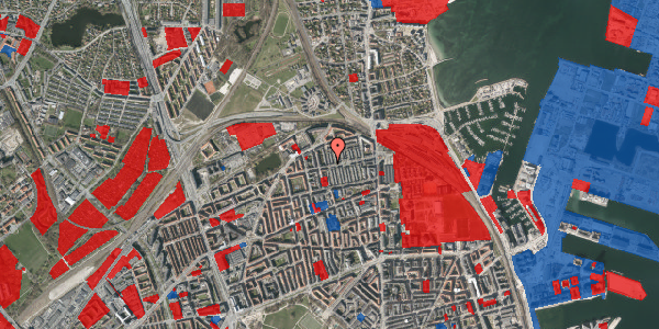 Jordforureningskort på H.C. Lumbyes Gade 36, 2100 København Ø
