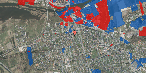 Jordforureningskort på Tyvdalen 13, 8940 Randers SV