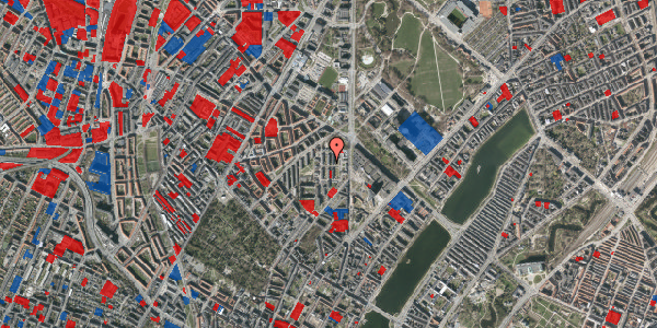 Jordforureningskort på Alléen 3, st. 19, 2200 København N