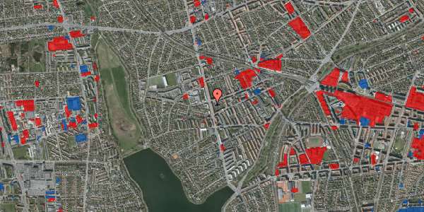 Jordforureningskort på Helga Larsens Plads 6, 1. th, 2720 Vanløse