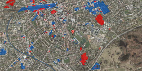 Jordforureningskort på Parkvej 40, 4200 Slagelse