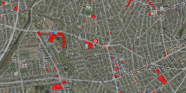 Jordforureningskort på Slotsherrensvej 111, 2720 Vanløse