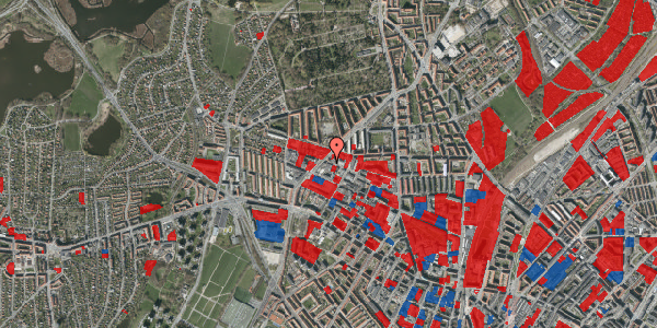 Jordforureningskort på Dortheavej 45, 2400 København NV