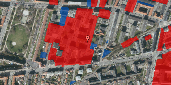 Jordforureningskort på Nimbusparken 28, 5. 3, 2000 Frederiksberg