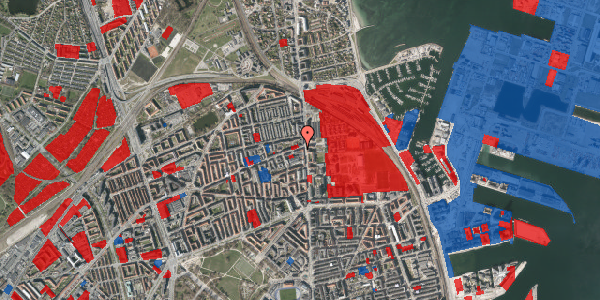 Jordforureningskort på Nygårdsvej 1, 2100 København Ø