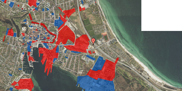 Jordforureningskort på Storebæltsvej 7E, 5800 Nyborg