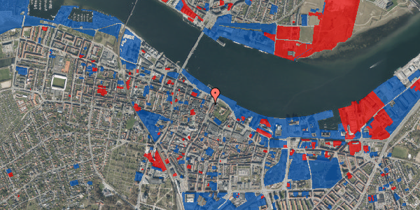 Jordforureningskort på Østerågade 27, 9000 Aalborg