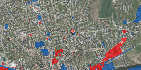 Jordforureningskort på Spurvevej 10, 8930 Randers NØ