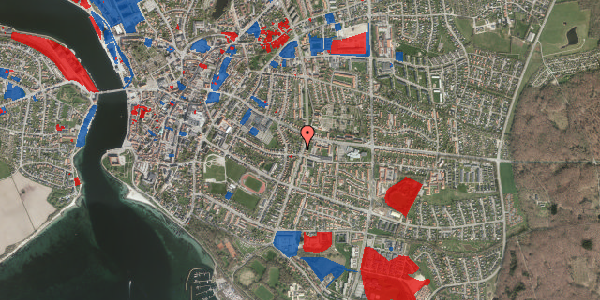 Jordforureningskort på Ringgade 89, 6400 Sønderborg