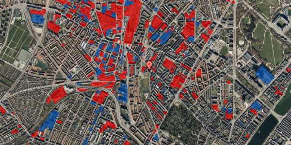 Jordforureningskort på Hillerødgade 14, kl. 27, 2200 København N