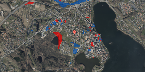 Jordforureningskort på Vestergade 62B, 8660 Skanderborg