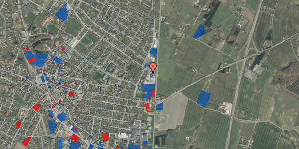 Jordforureningskort på Markedsvej 124, 9700 Brønderslev