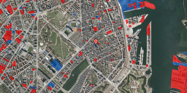 Jordforureningskort på Faksegade 6, 1. , 2100 København Ø