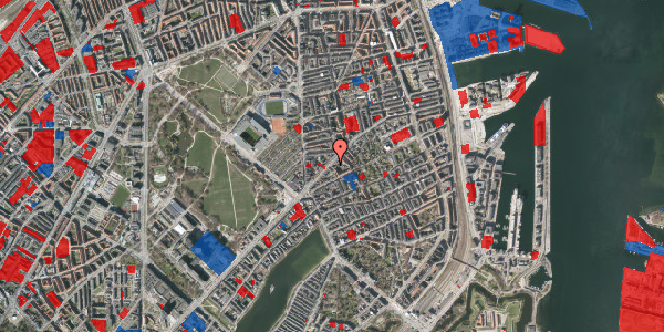 Jordforureningskort på Nordre Frihavnsgade 20, 2100 København Ø