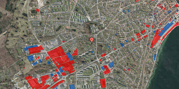 Jordforureningskort på Morelvej 8, 3000 Helsingør