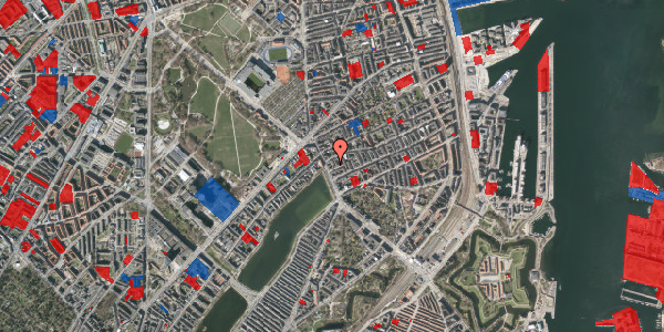 Jordforureningskort på Østerbrogade 58A, 2100 København Ø