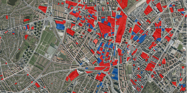 Jordforureningskort på Tranevej 16, 1. , 2400 København NV