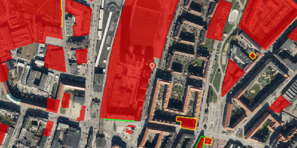 Jordforureningskort på Borgmestervangen 17, 4. 4, 2200 København N