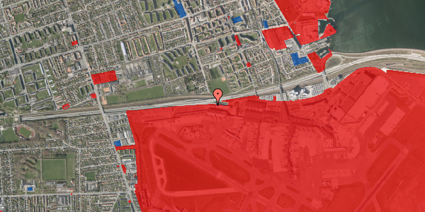 Jordforureningskort på Lufthavnsboulevarden 7, st. , 2770 Kastrup