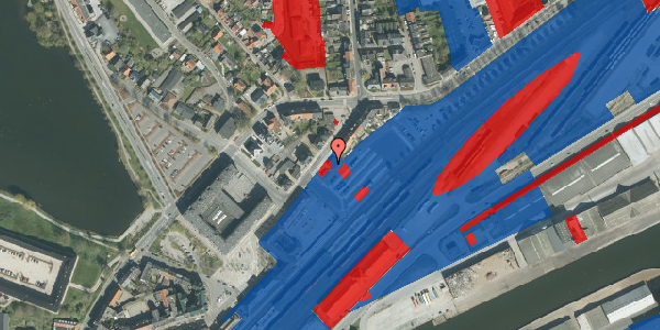 Jordforureningskort på Mazantigade 14, 6000 Kolding