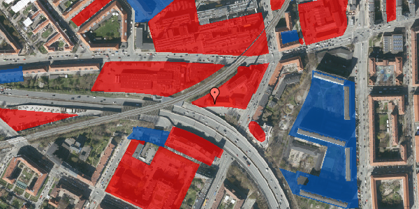 Jordforureningskort på Nordre Fasanvej 215B, 2000 Frederiksberg