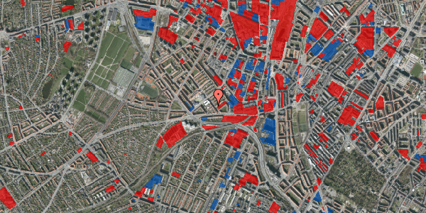 Jordforureningskort på Rørsangervej 13, 1. , 2400 København NV