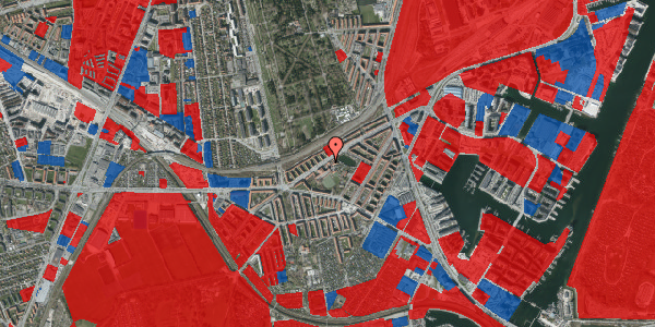 Jordforureningskort på P. Knudsens Gade 35, 2450 København SV