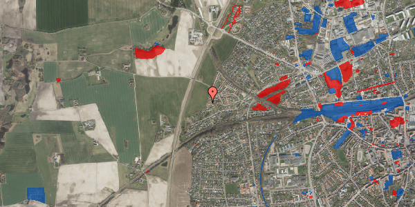 Jordforureningskort på Rødstensvej 13, 4200 Slagelse