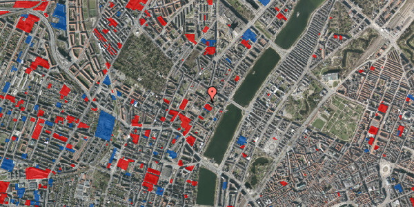 Jordforureningskort på Blågårdsgade 13, 2200 København N