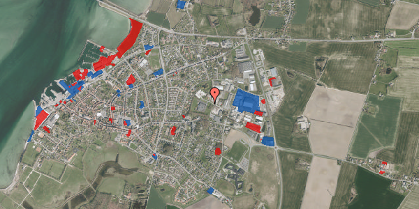 Jordforureningskort på Ellehaven 14, 5900 Rudkøbing