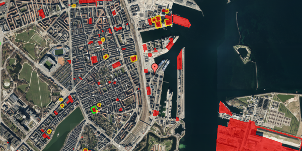 Jordforureningskort på Amerika Plads 31, 13. , 2100 København Ø