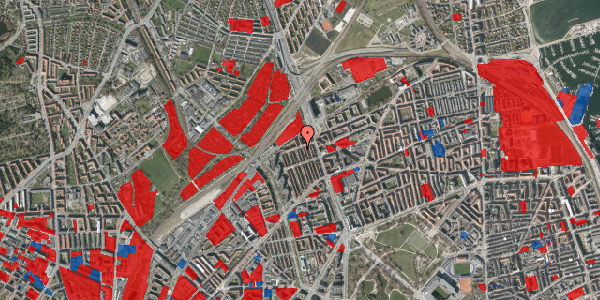 Jordforureningskort på Borthigsgade 9, 2100 København Ø