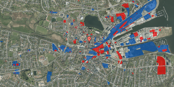 Jordforureningskort på Rendebanen 16, 1. , 6000 Kolding