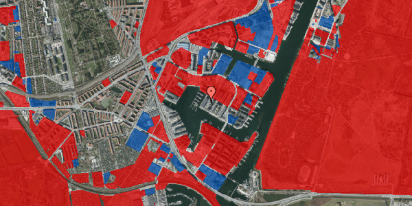 Jordforureningskort på Teglholm Allé 16, 2450 København SV