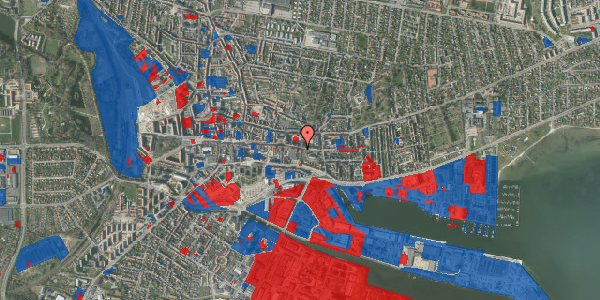 Jordforureningskort på Borgergade 24, 1. 4, 8700 Horsens