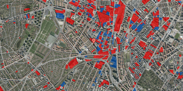 Jordforureningskort på Vibevej 49, 2400 København NV