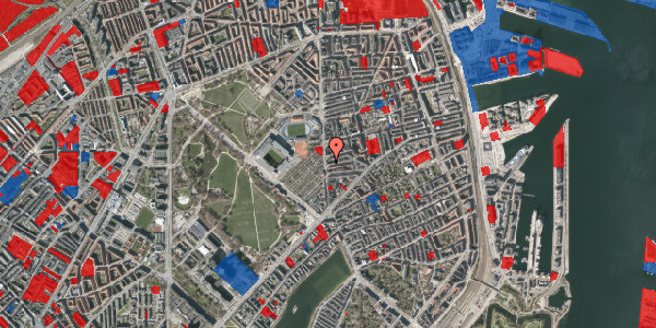 Jordforureningskort på Østerbrogade 100, 2100 København Ø