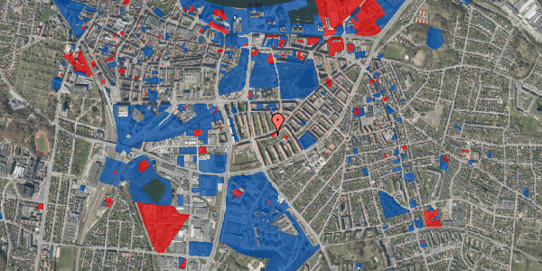 Jordforureningskort på Sjællandsgade 22, 9000 Aalborg